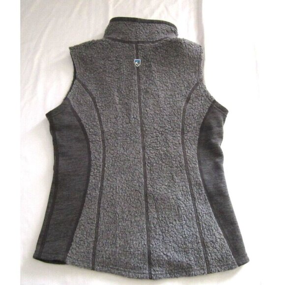 Women Kuhl Sherpa Fleece Full Zip Vest Sz M (WS61) - Picture 5 of 8